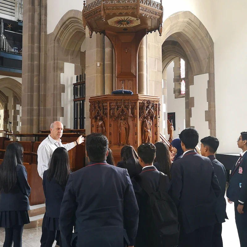 Key stage 3 4 and post 16 visits at blackburn cathedral