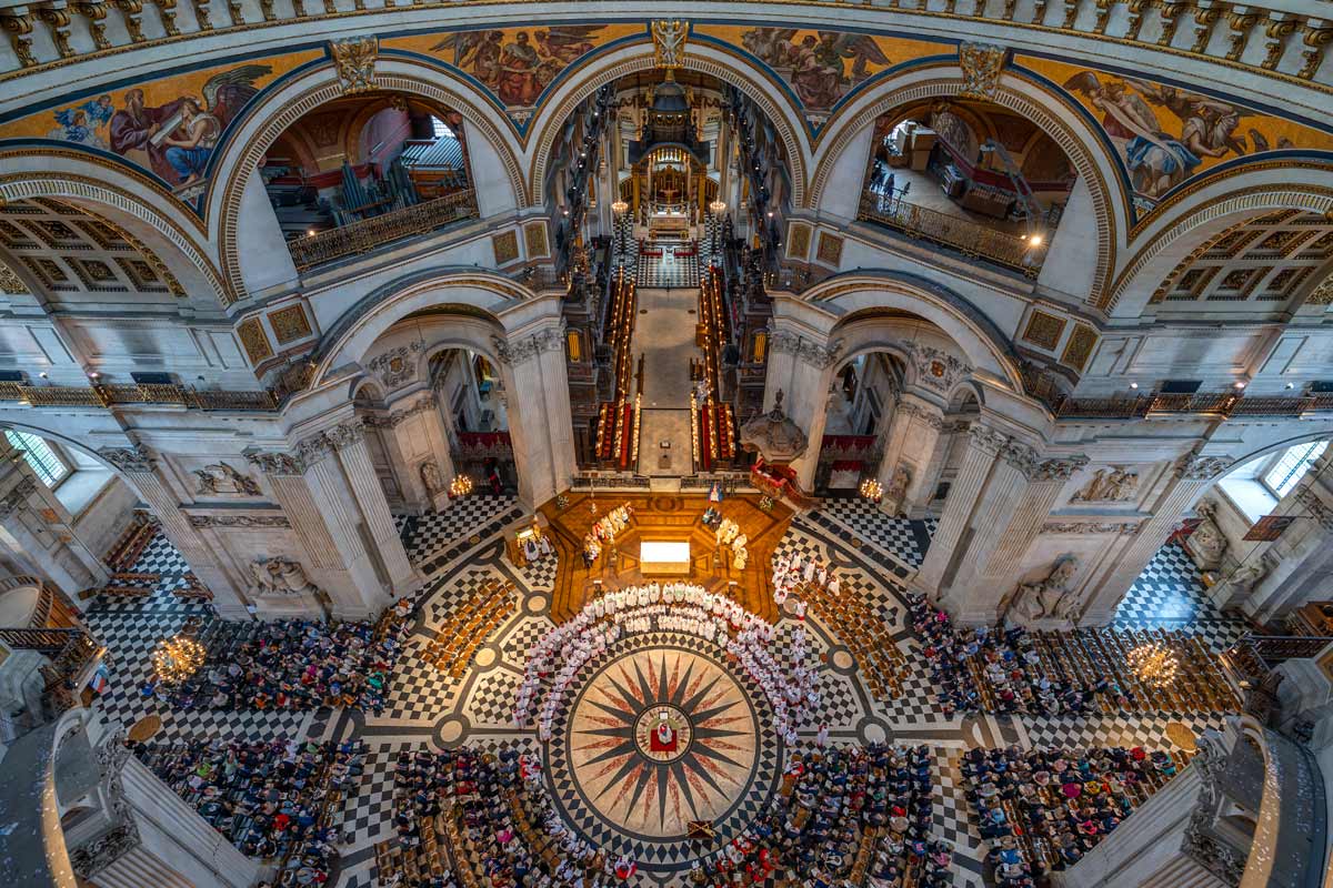 Blackburn-Cathedral-Choir-Shines-Under-the-Dome-at-St.-Pauls-Cathedral